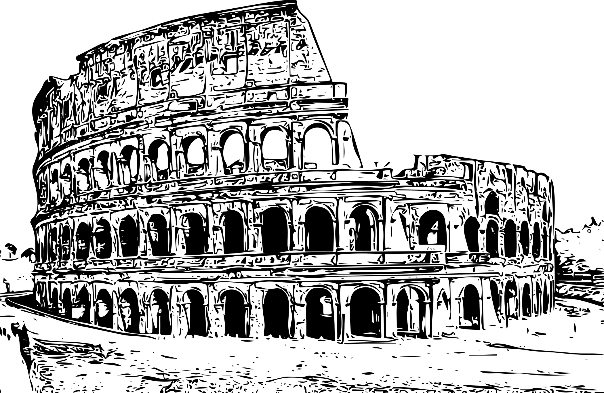 Illustration of the Coliseum 